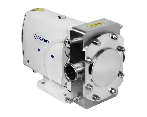 DONJOY jacketed lobe pump for chocolate and syrup