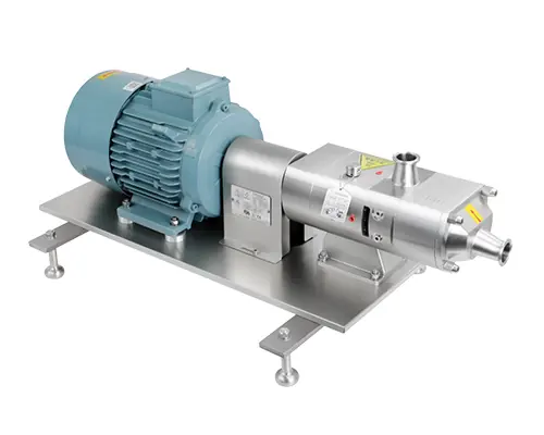 DONJOY twin-screw pump for combined transfer and CIP duty